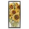 Stupell Industries Sunflowers Bouquet Close Up Floating Frame, design by Patti Bishop